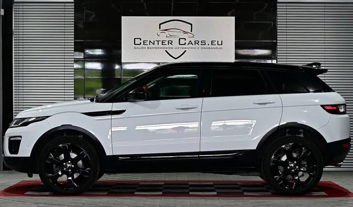 Land Rover Range Rover Evoque cena 153748 przebieg: 75000, rok produkcji 2018 z Miejska Górka małe 742